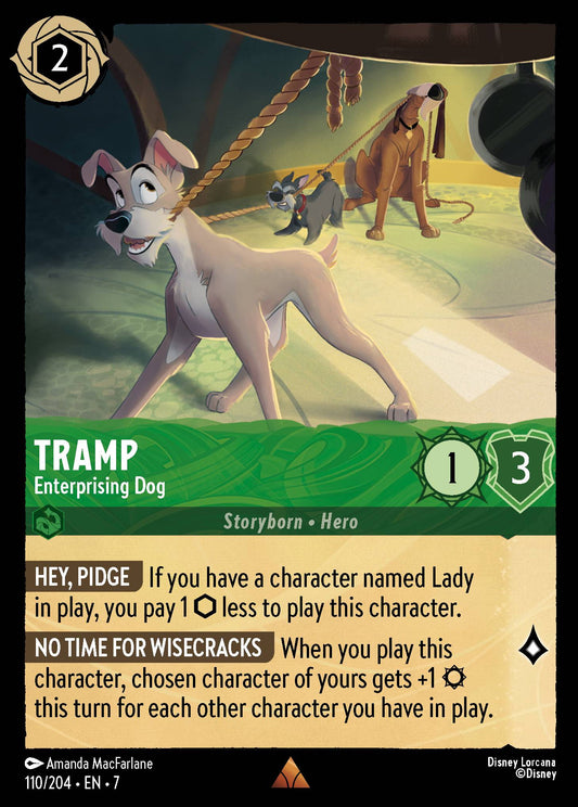 Tramp - Enterprising Dog