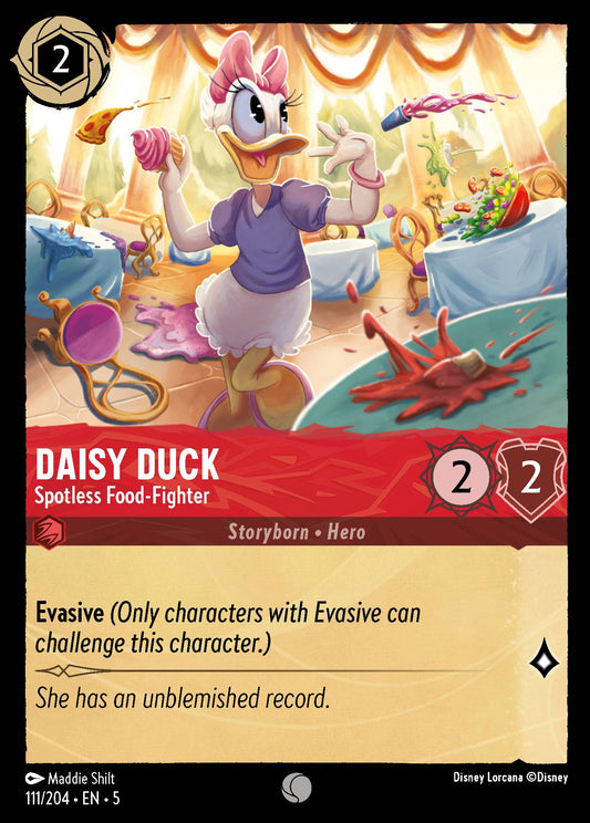 Daisy Duck - Spotless Food-Fighter