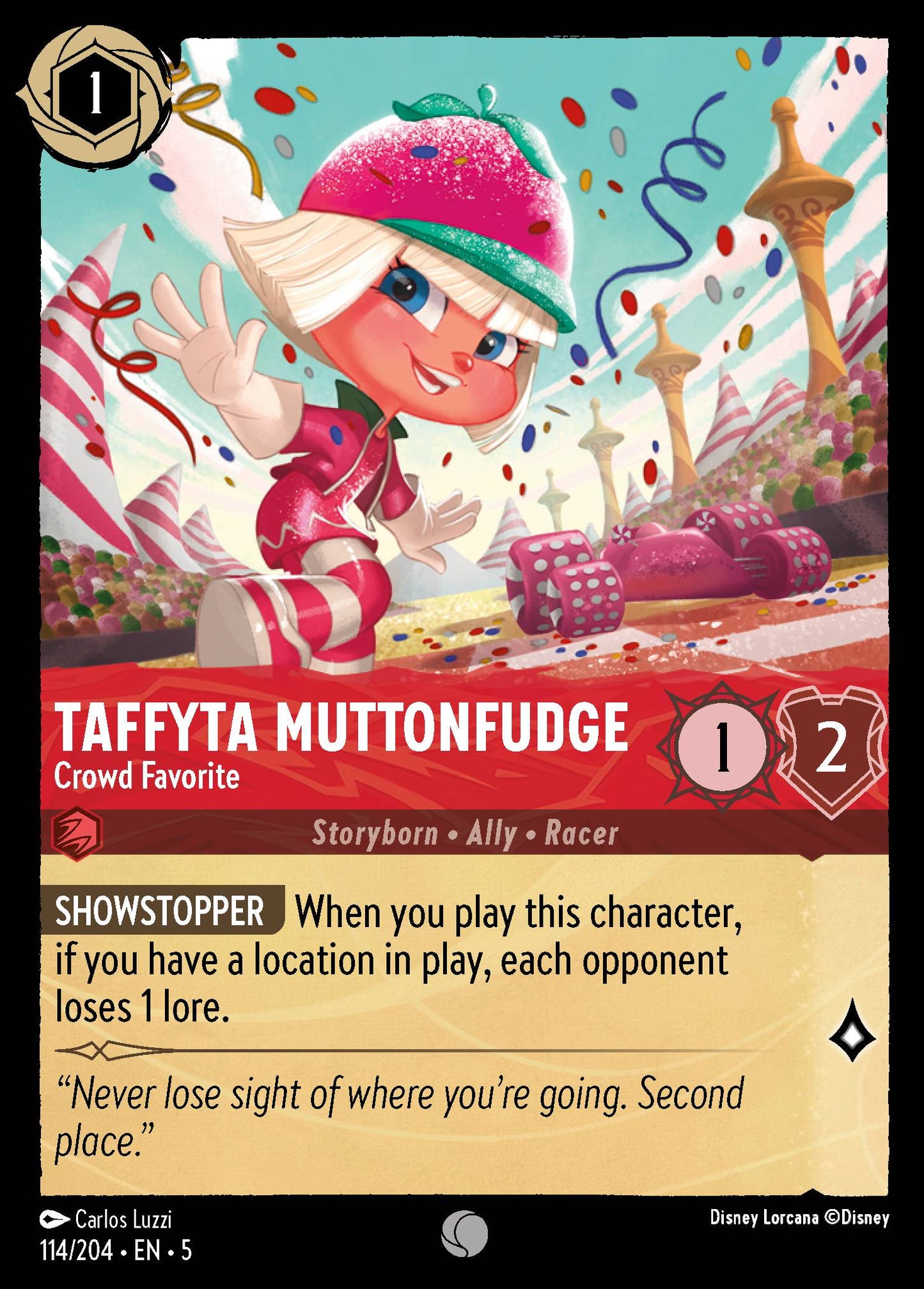 Taffyta Muttonfudge - Crowd Favorite