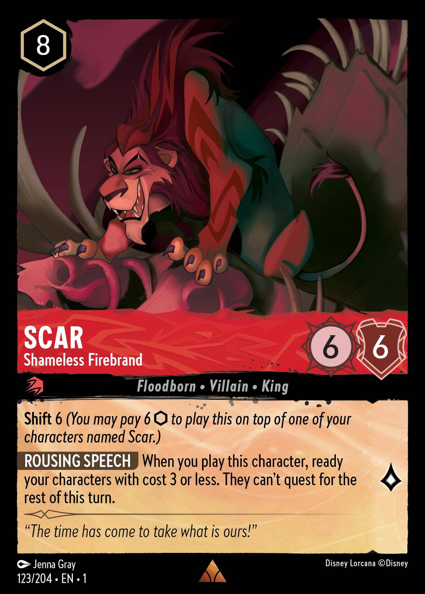 Scar - Shameless Firebrand