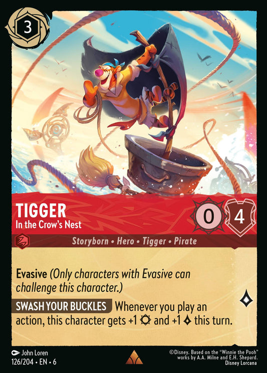Tigger - In the Crow's Nest