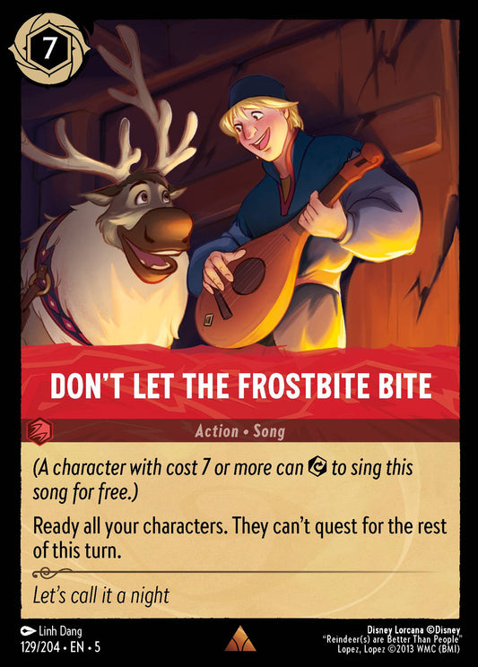 Don't Let The Frostbite Bite