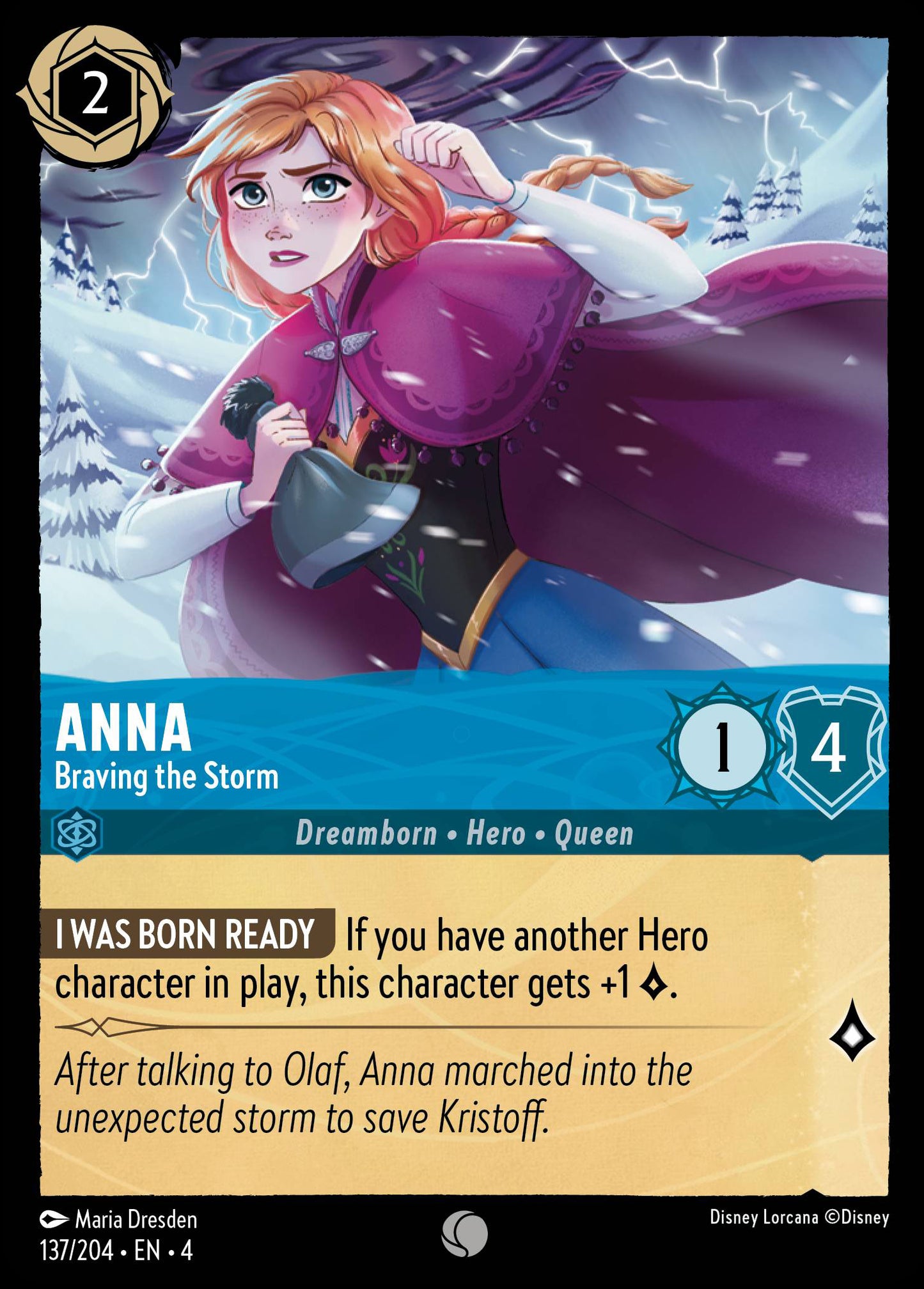 Anna - Braving the Storm