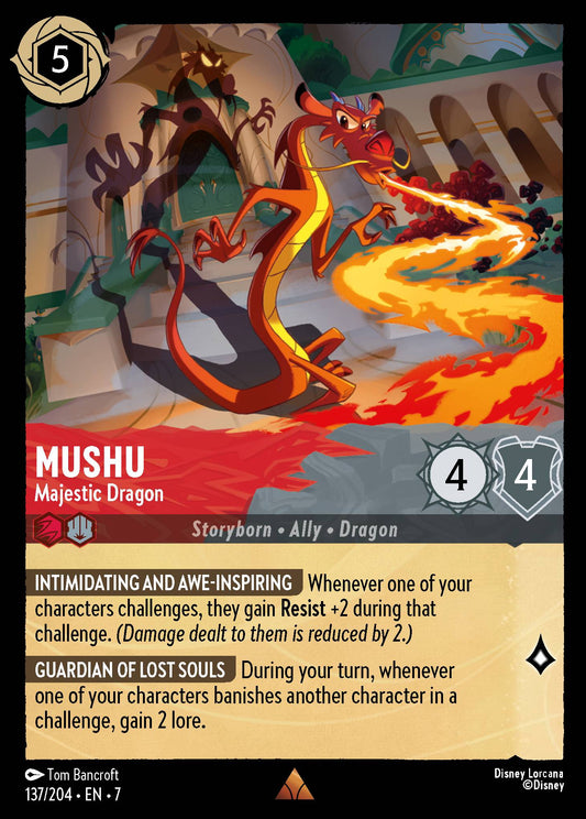 Mushu - Majestic Dragon