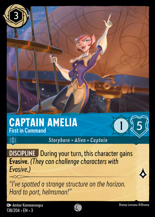 Captain Amelia - First in Command