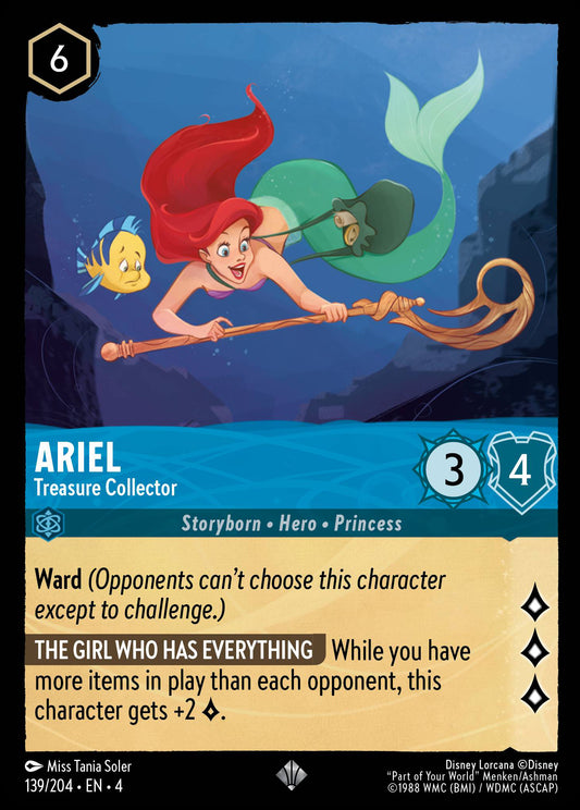 Ariel - Treasure Collector