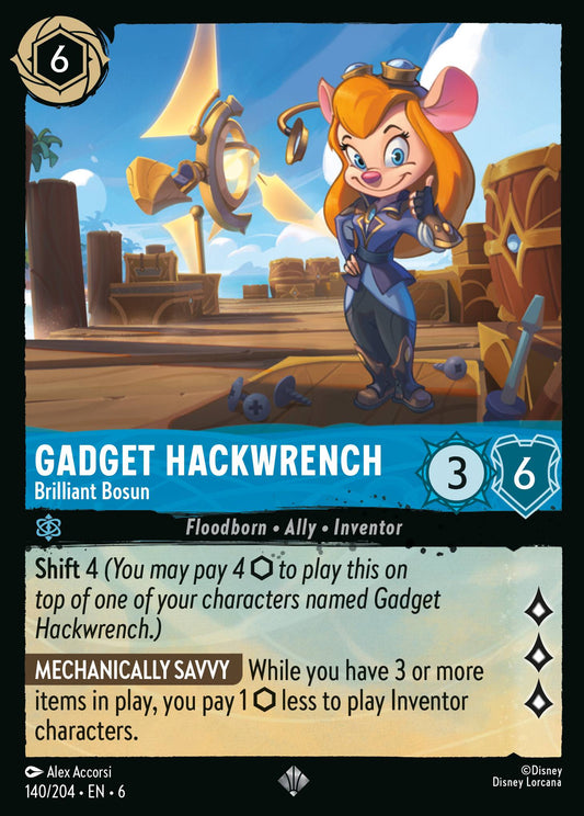 Gadget Hackwrench - Brilliant Bosun