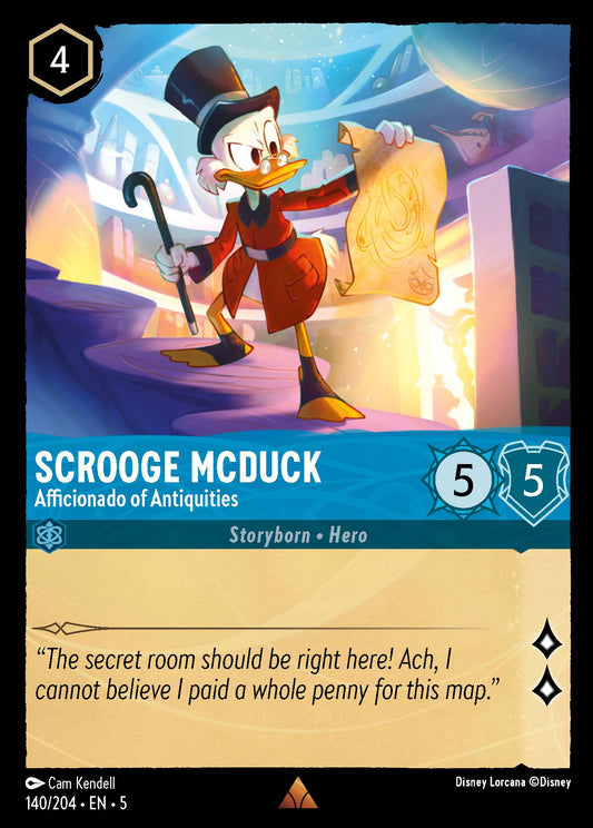 Scrooge McDuck - Afficionado od Antiquities