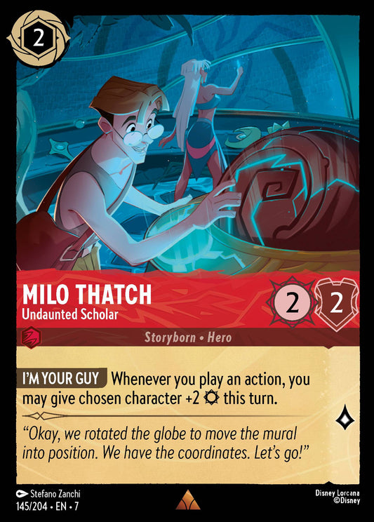 Milo Thatch - Undaunted Scholar