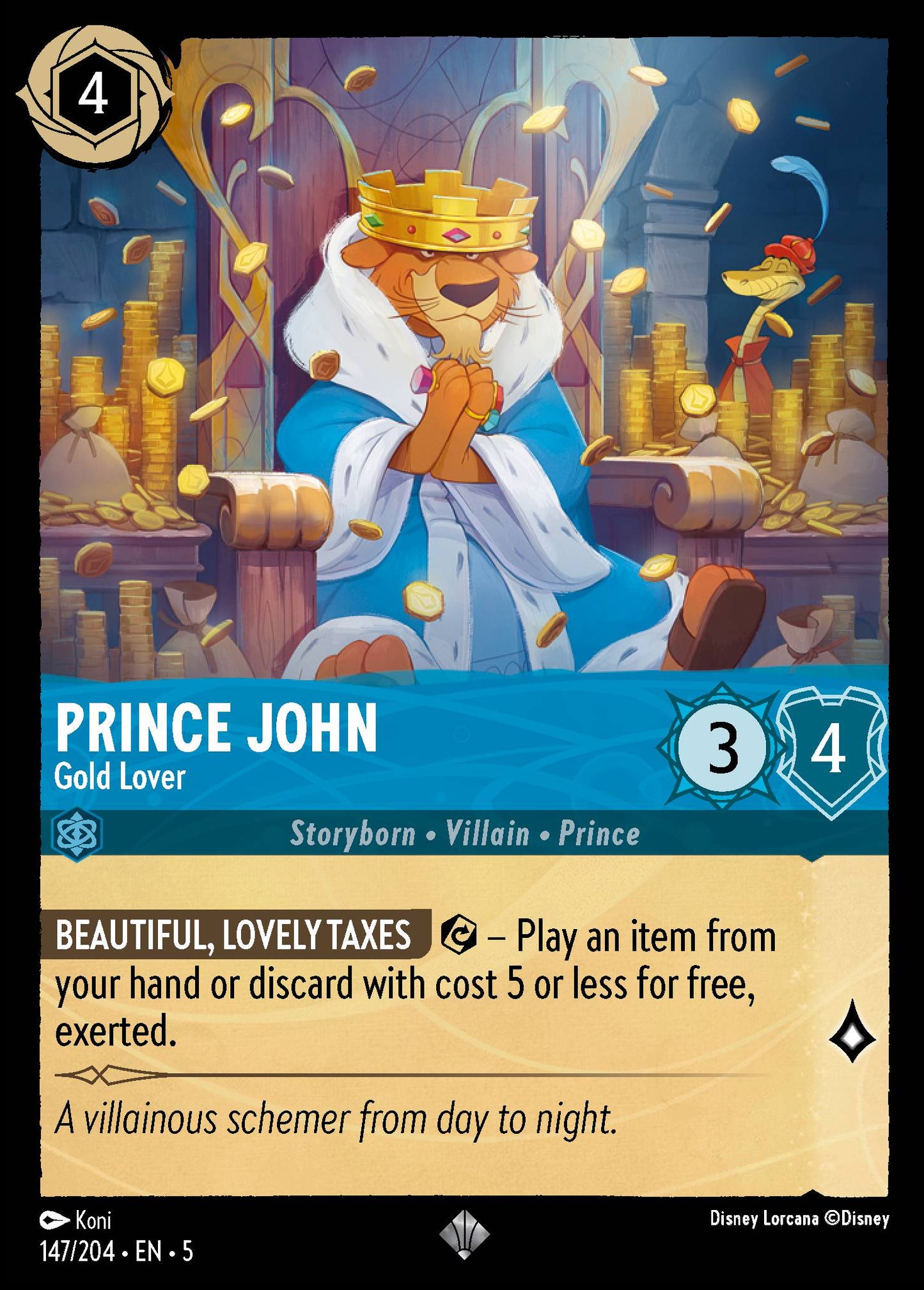 Prince John - Gold Lover