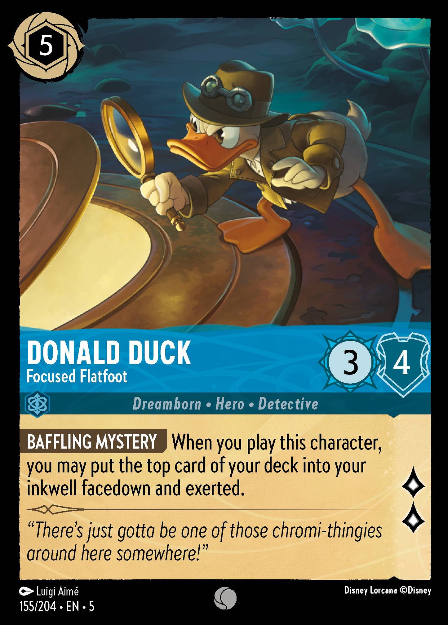 Donald Duck - Focused Flatfoot