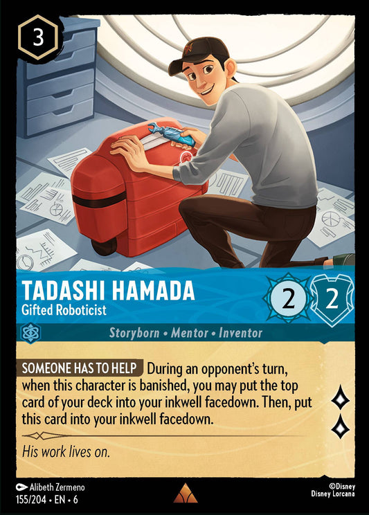 Tadashi Hamada - Gifted Roboticist
