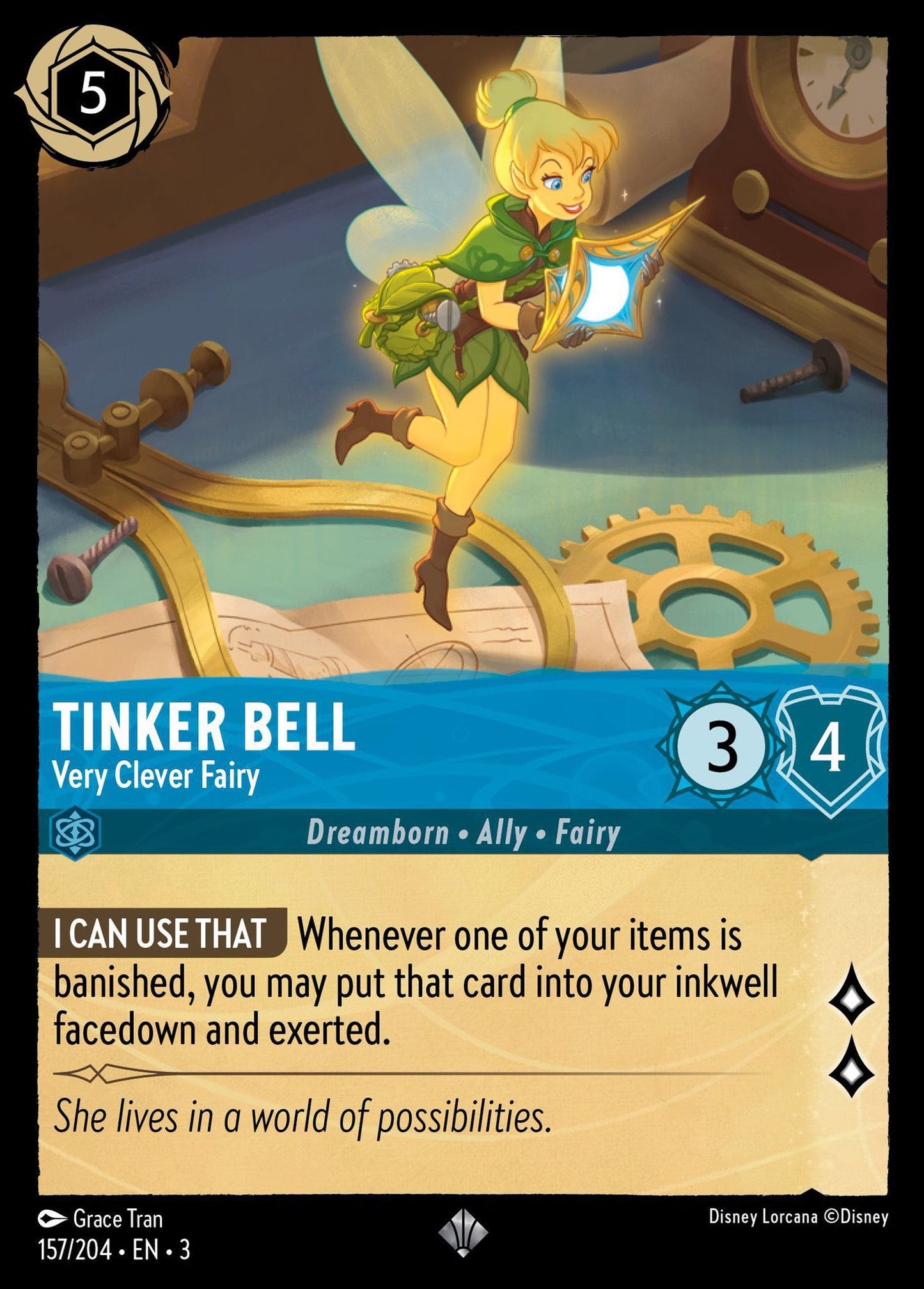 Tinker Bell - Very Clever Fairy (Oversized)