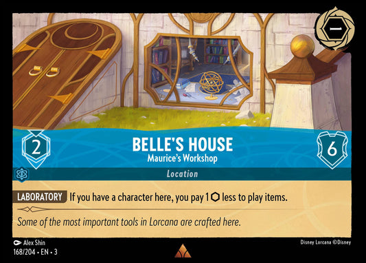 Belle's House - Maurice's Workshop