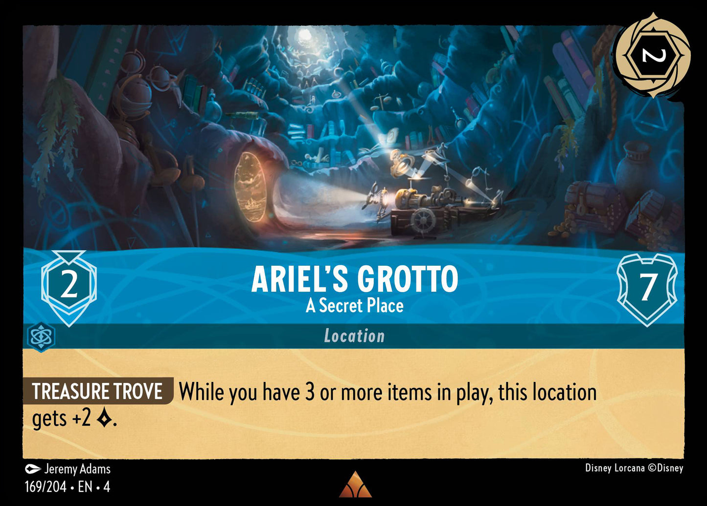 Ariel's Grotto - A Secret Place