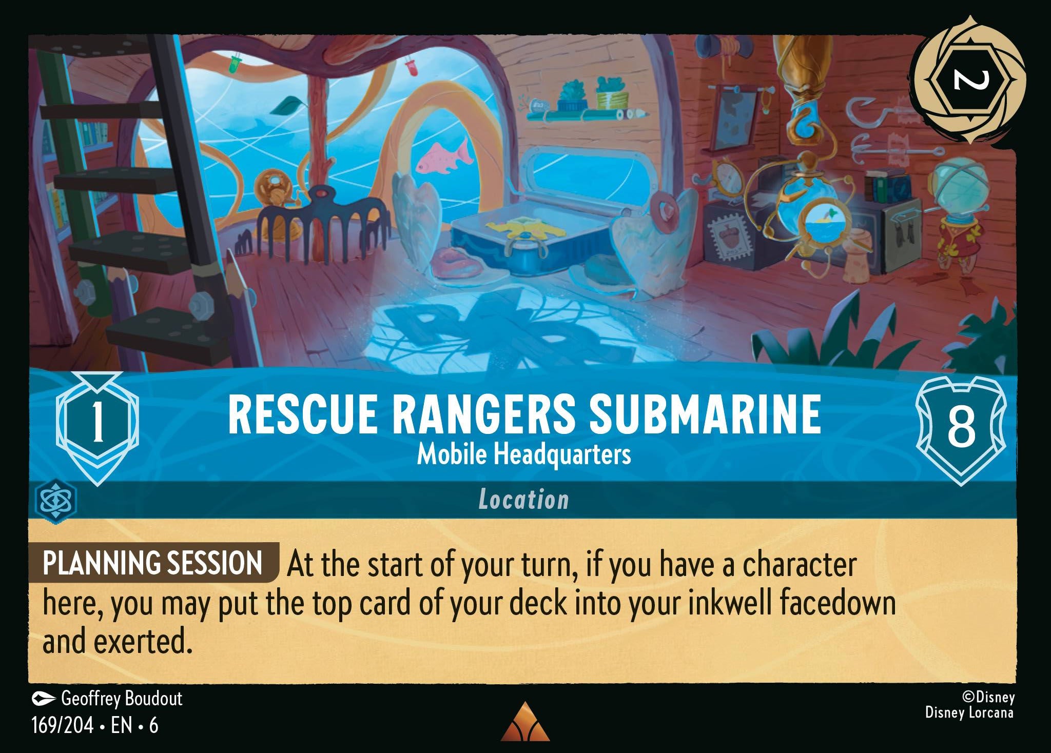 Rescue Rangers Submarine - Mobile Headquarters – Storecana
