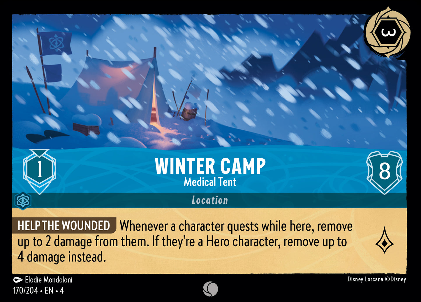 Winter Camp - Medical Tent