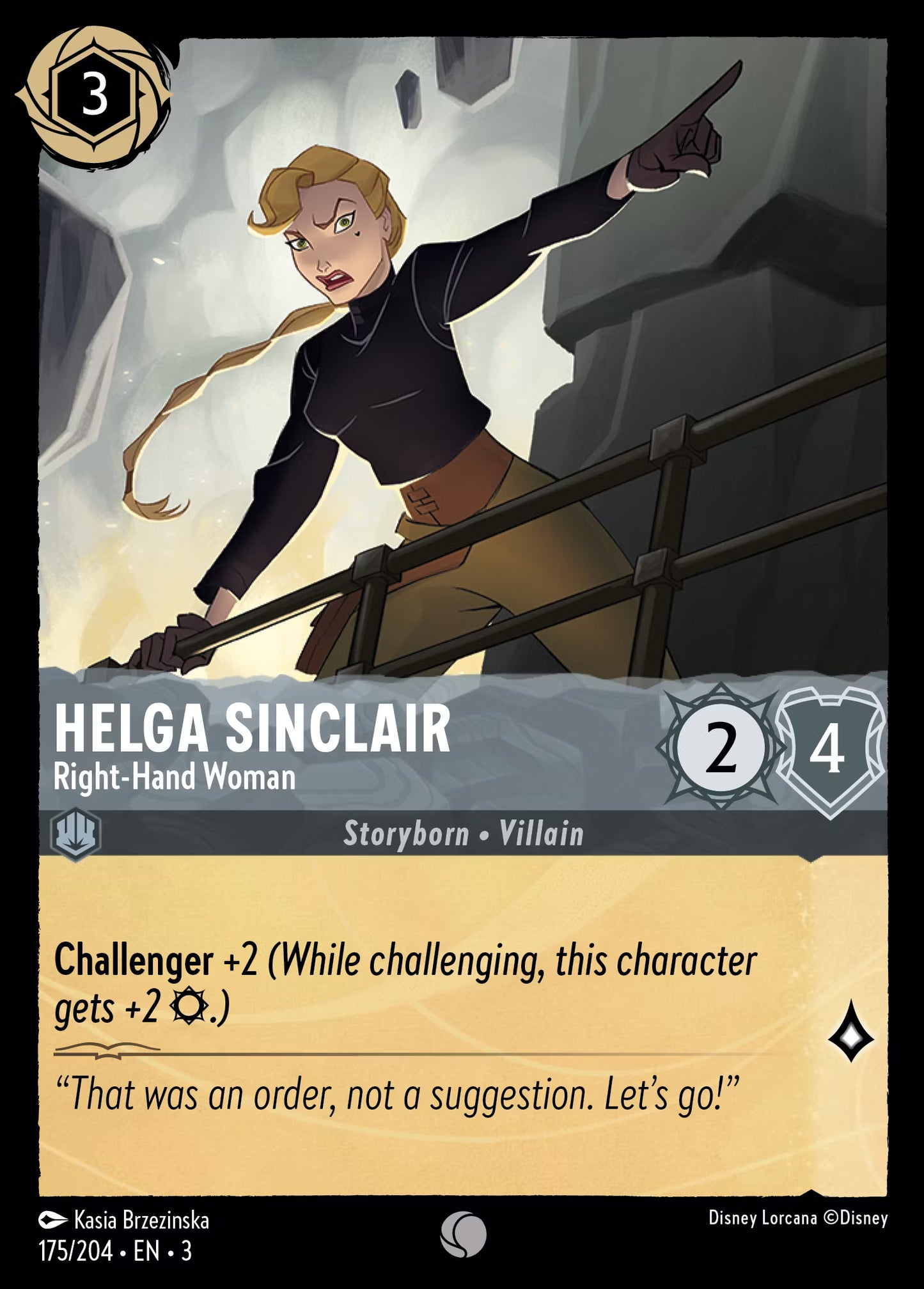 Helga Sinclair - Right-Hand Woman