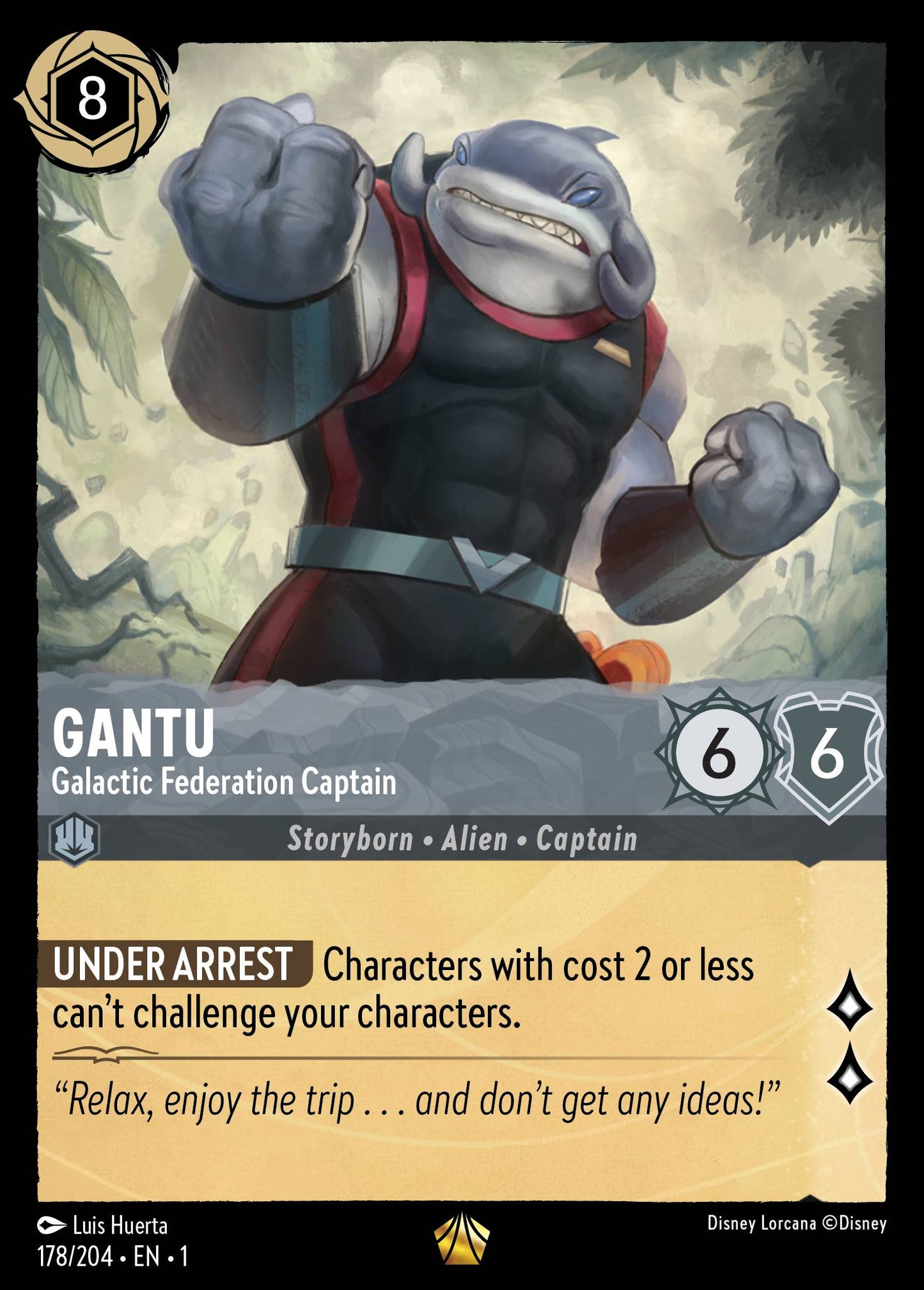 Gantu - Galactic Federation Captain