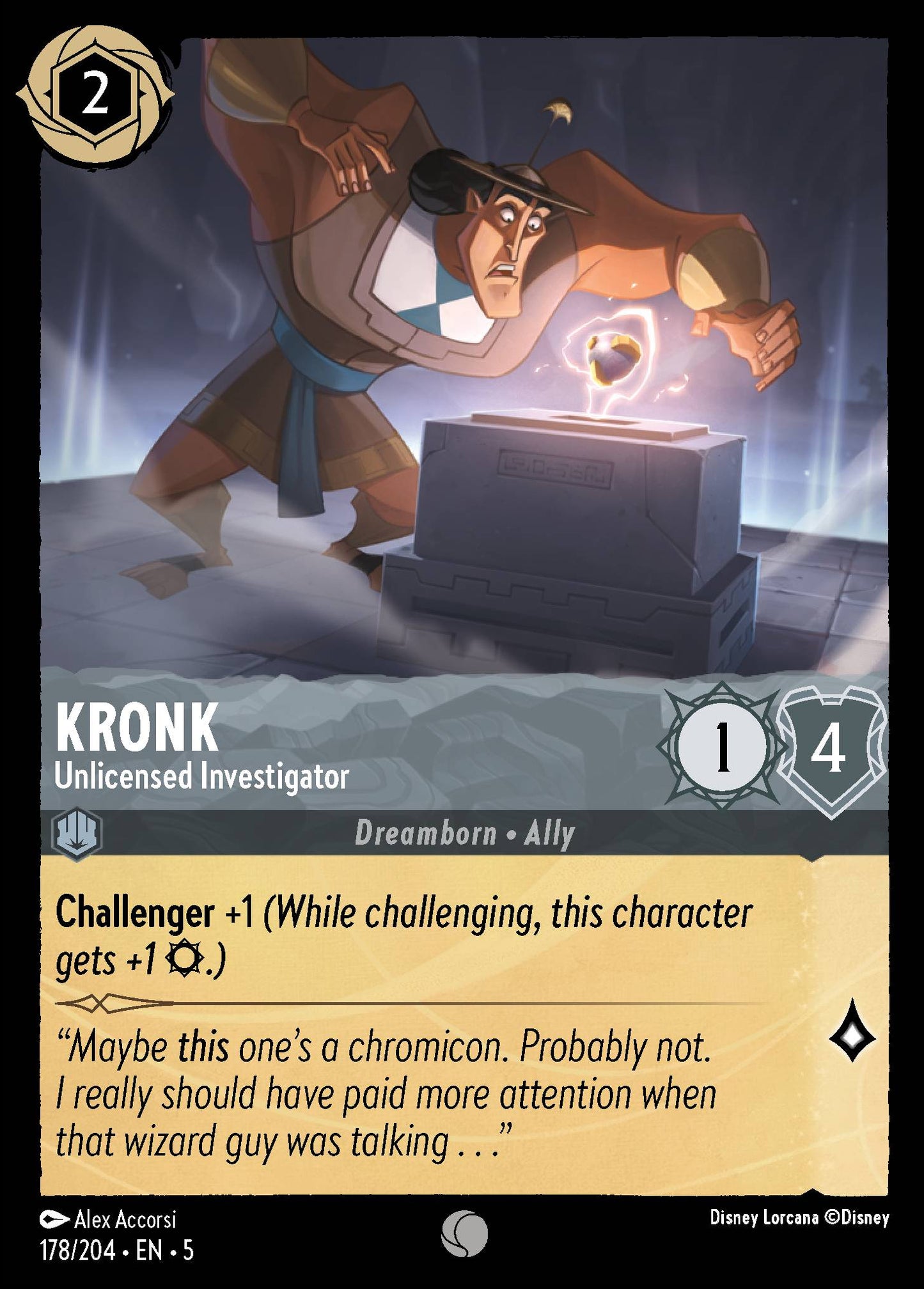 Kronk - Unlicensed Investigator