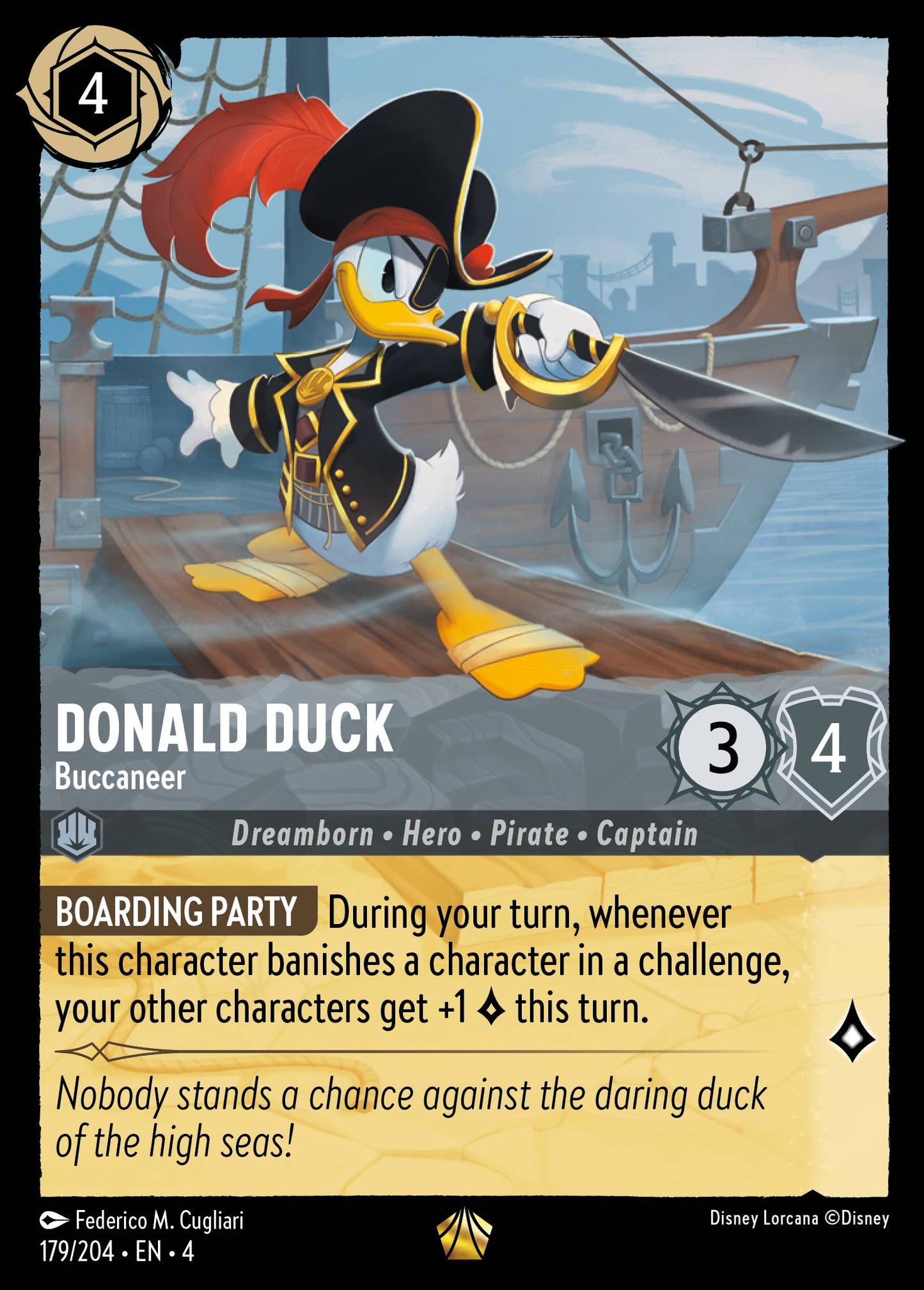 Donald Duck - Buccaneer