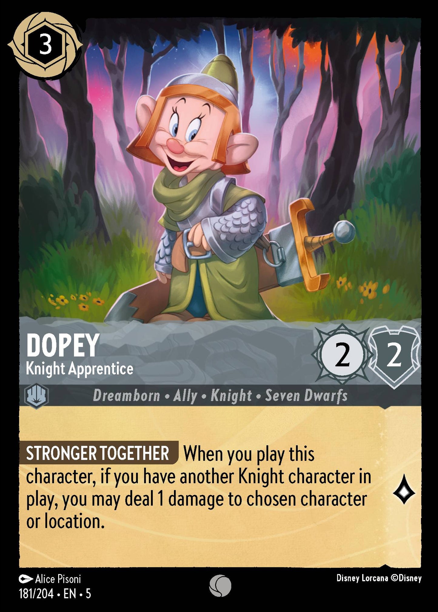 Dopey - Knight Apprentice