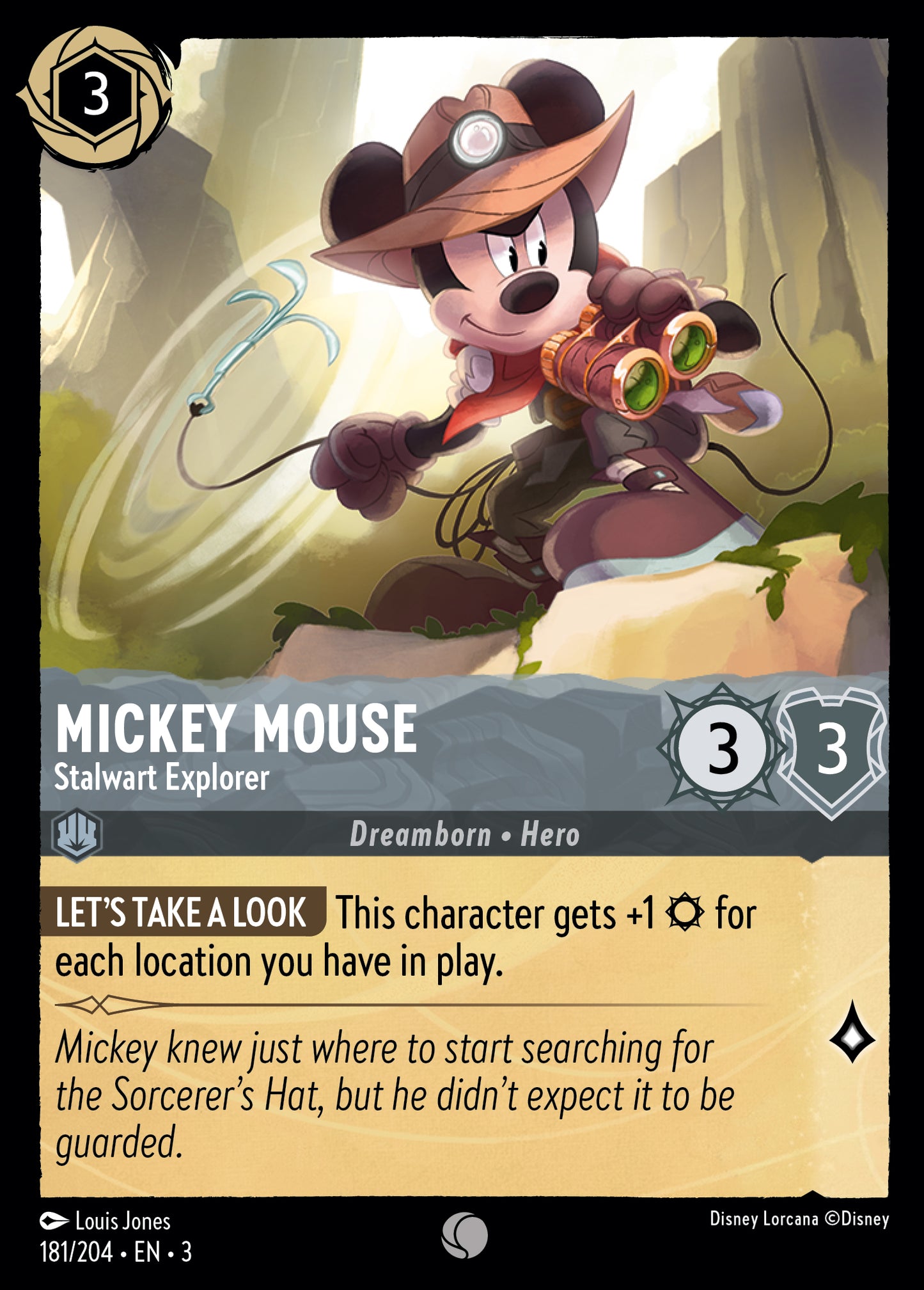 Mickey Mouse - Stalwart Explorer