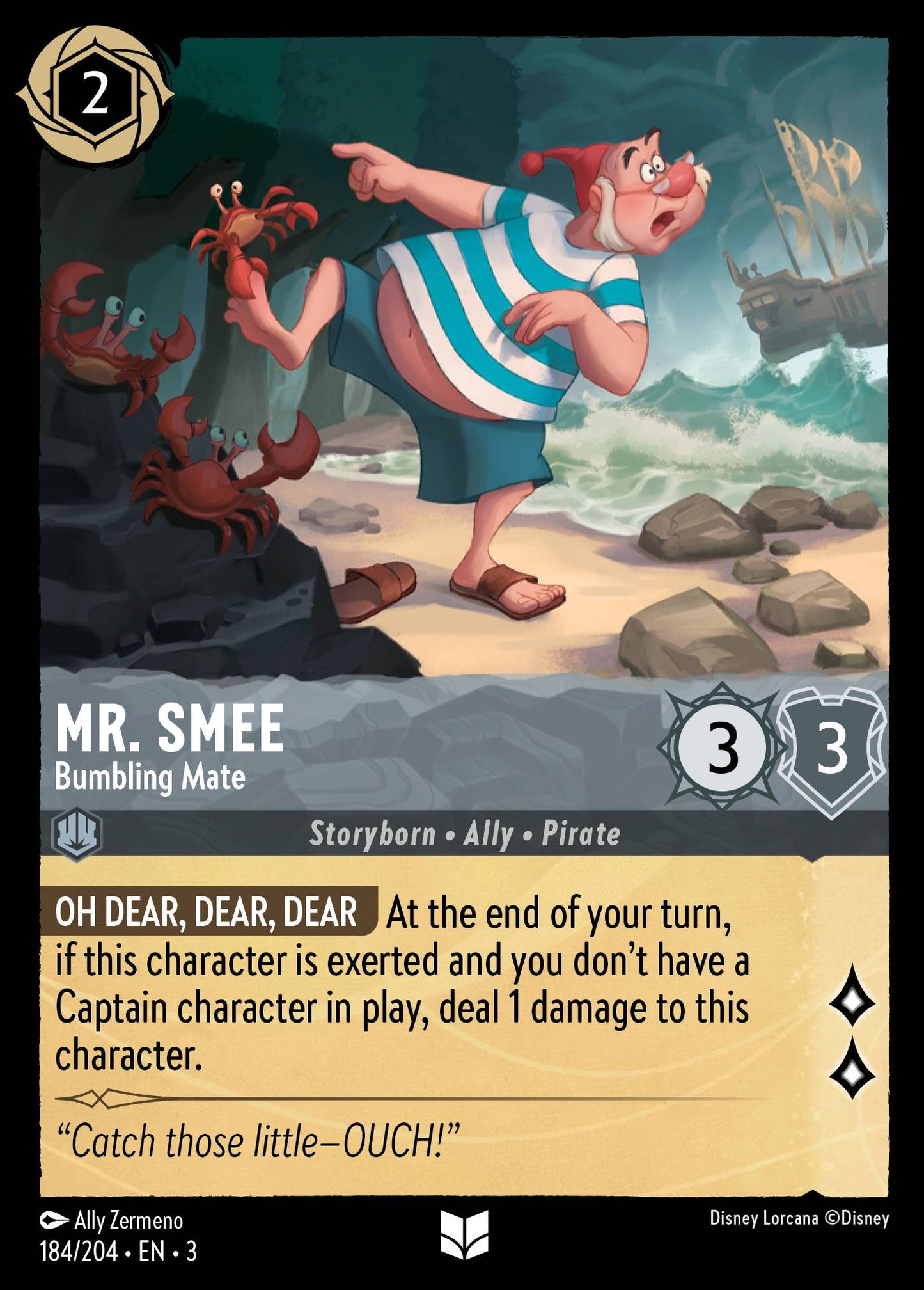 Mr. Smee - Bumbling Mate