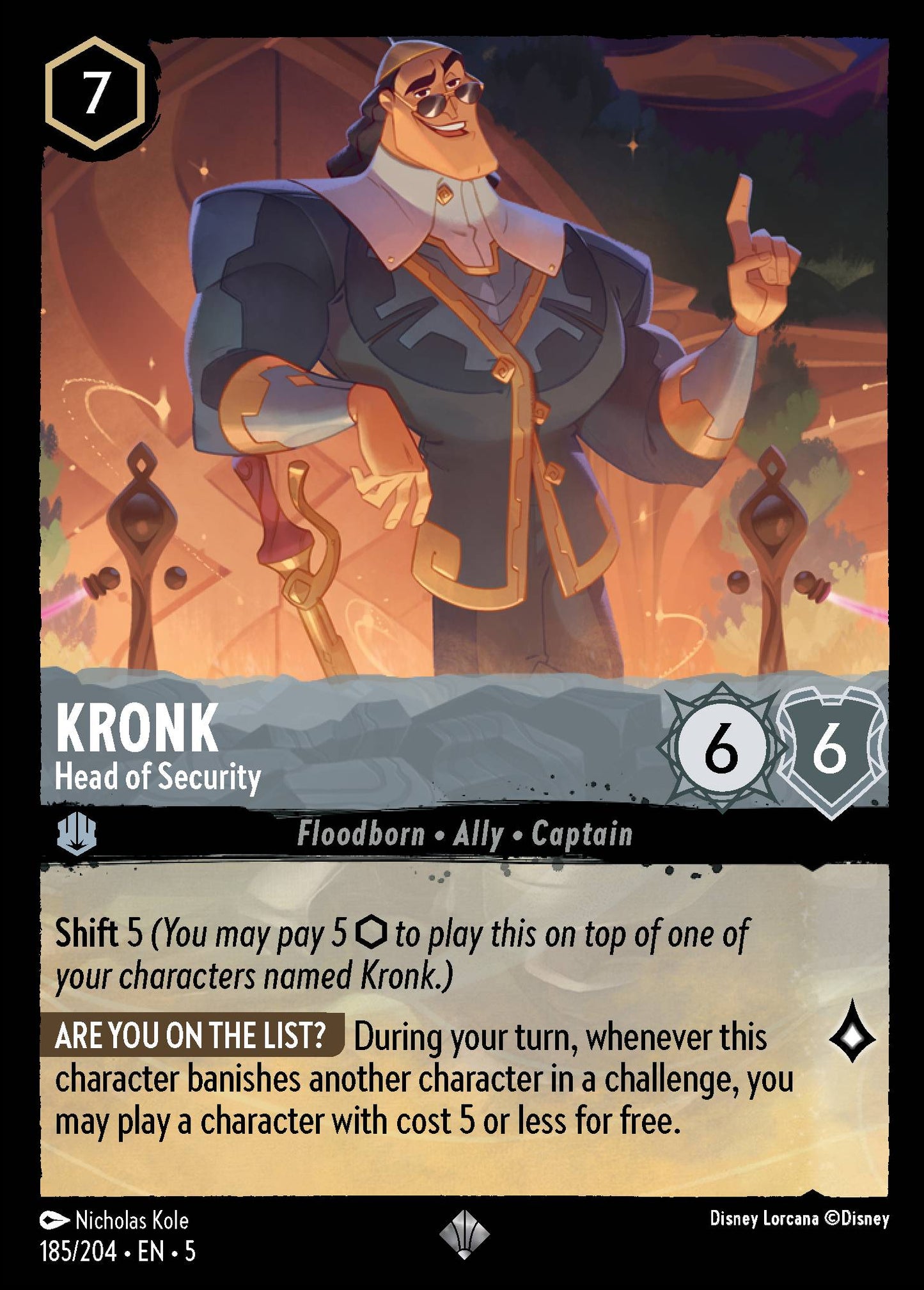 Kronk - Head Of Security