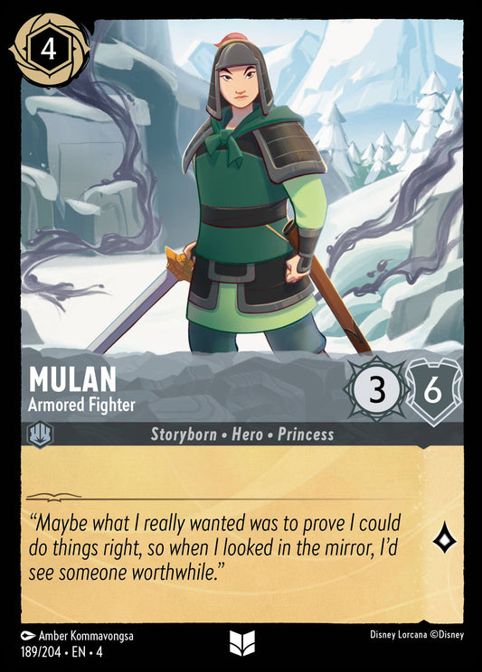 Mulan - Armored Fighter