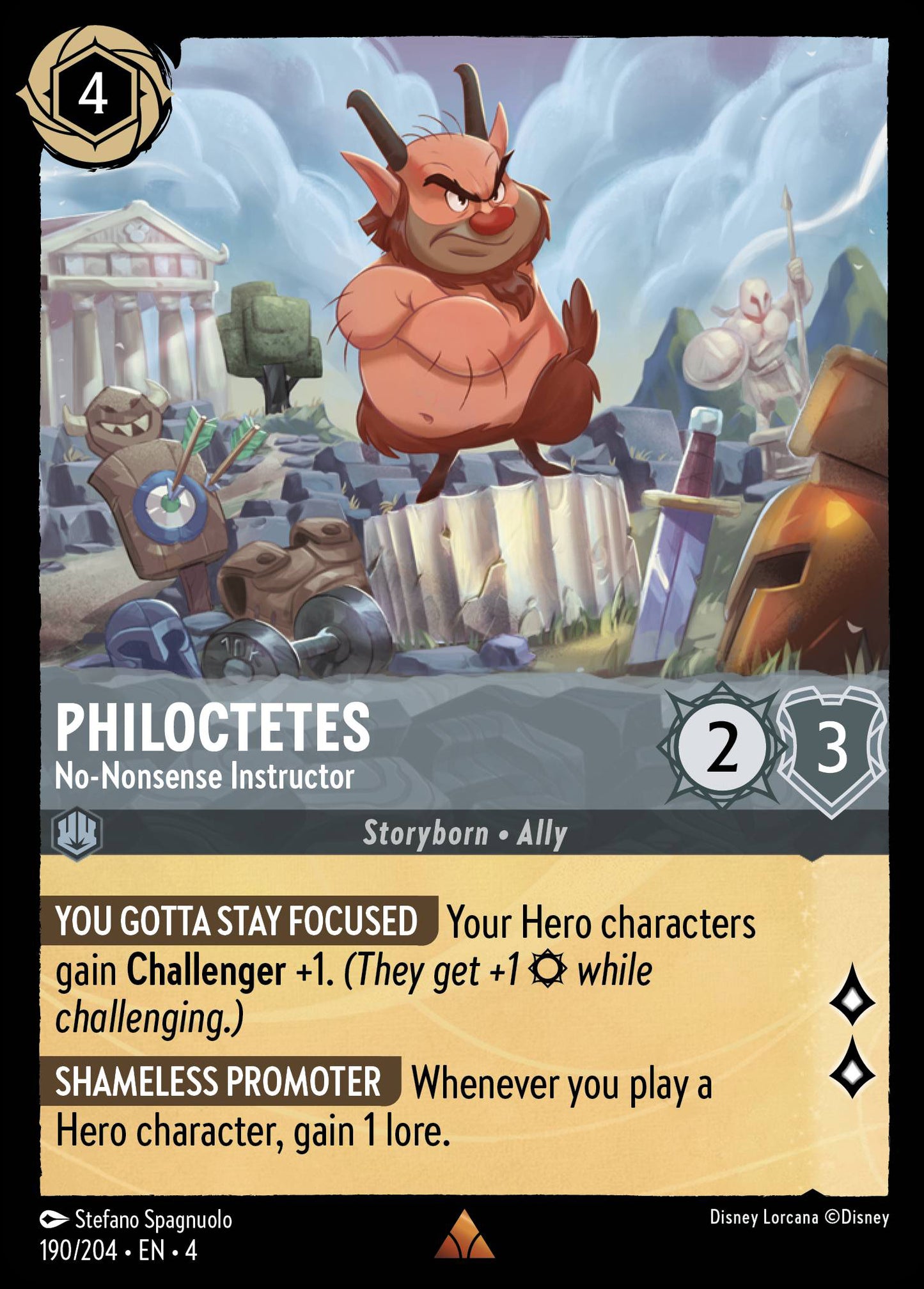 Philoctetes - No-Nonsense Instructor