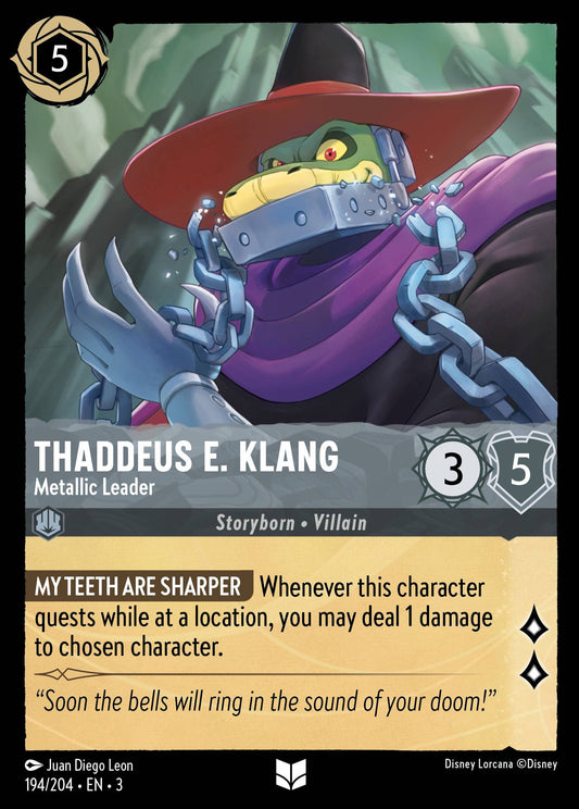 Thaddeus E. Klang - Metallic Leader