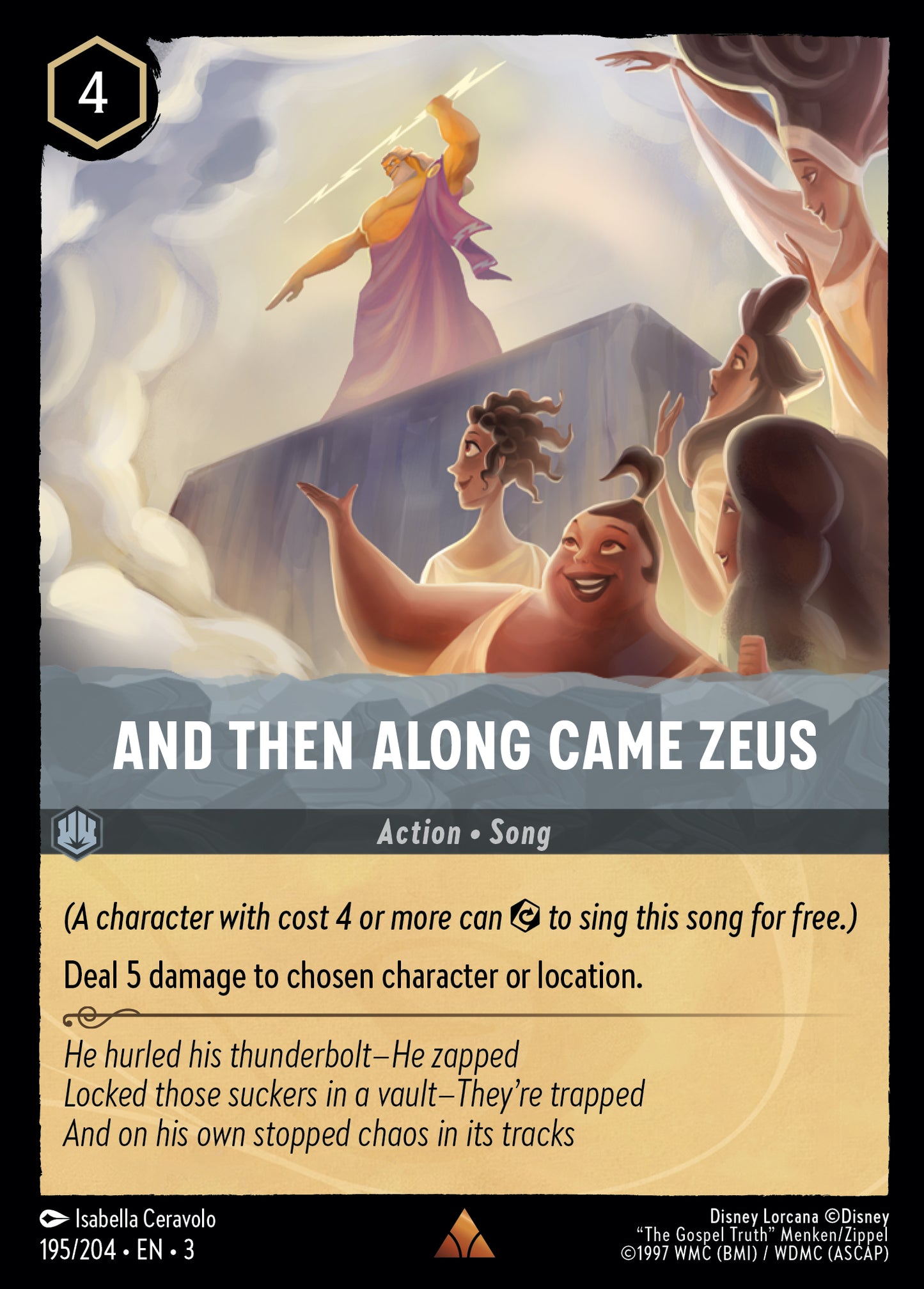 And Then Along Came Zeus