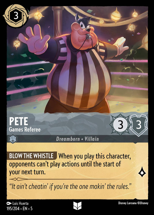 Pete - Games Referee