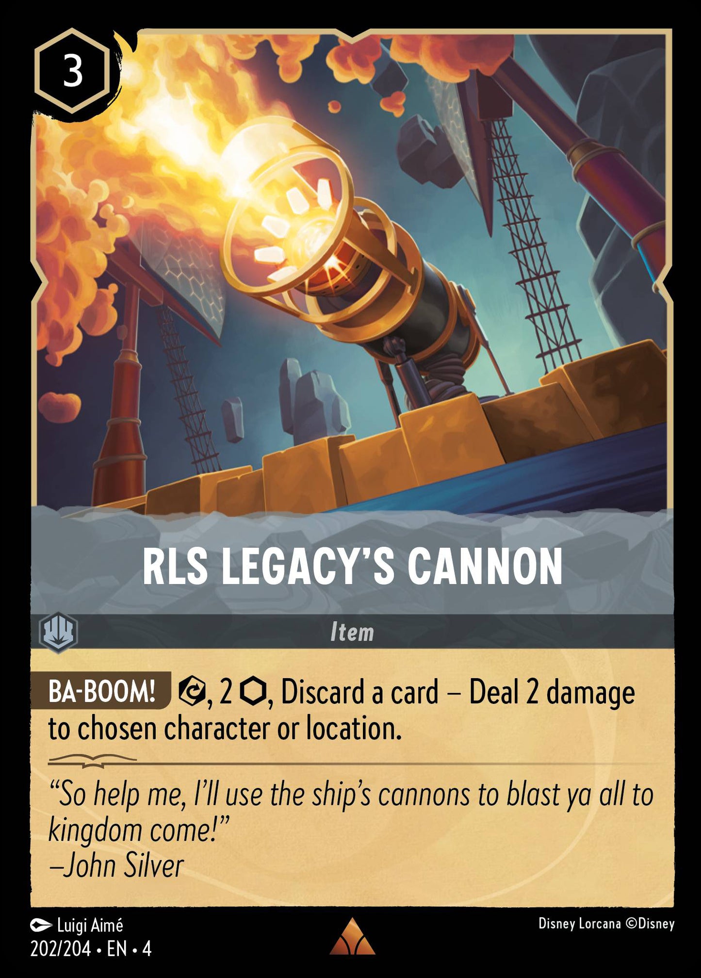 RLS Legacy's Cannon