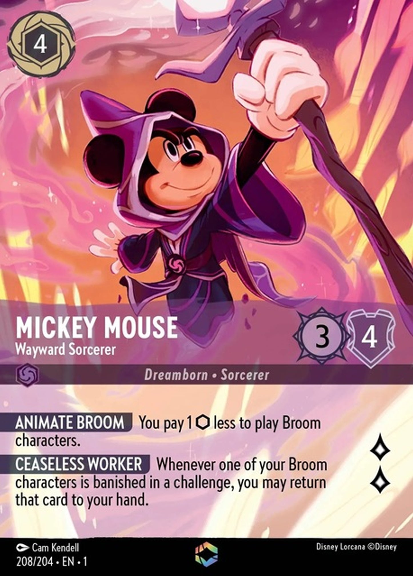 Mickey Mouse - Wayward Sorcerer