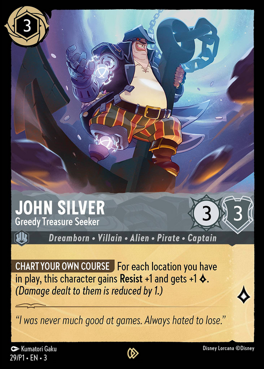 John Silver - Greedy Treasure Seeker