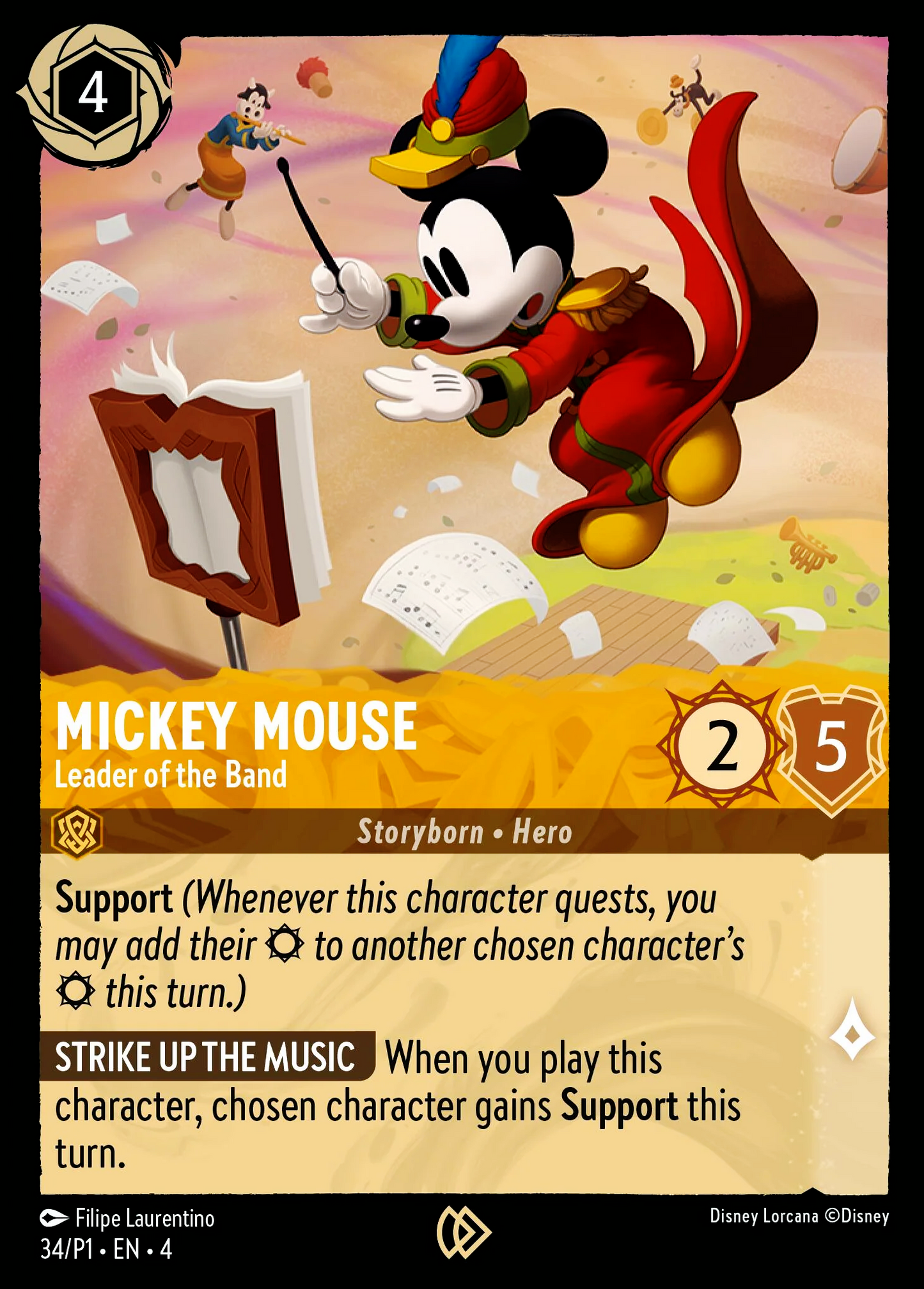 Mickey Mouse - Leader Of The Band